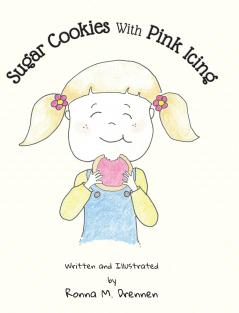 Sugar Cookies With Pink Icing