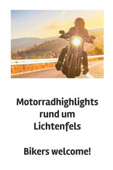 Motorradhighlights rund um Lichtenfels
