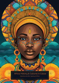 African Themed Colouring Book