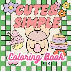 Cute & Simple Coloring Book