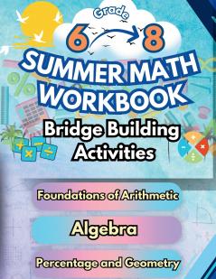 Summer Math Workbook |Middle School Bridge Building Activities
