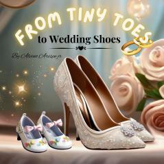 From Tiny Toes to Wedding Shoes