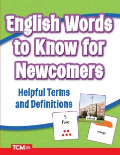 English Words to Know for Newcomers