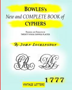 Bowles's New and complete book of cyphers 1777