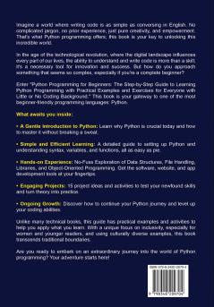 Python Programming for Beginners