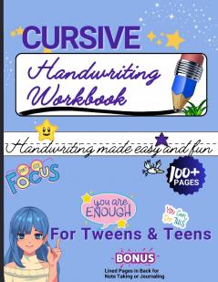 Handwriting made fun and easy for Tweens and Teens