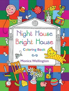 Night House Bright House Coloring Book