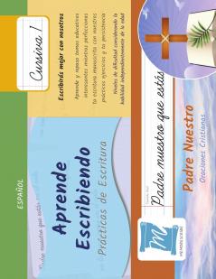 Prácticas de Escritura - Oración Padre Nuestro - Letra Cursiva Nivel 1