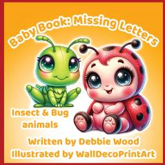 Baby Book Missing Letters Insects
