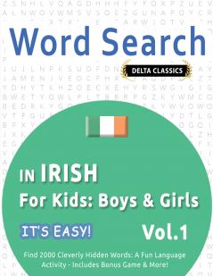 WORD SEARCH IN IRISH FOR KIDS