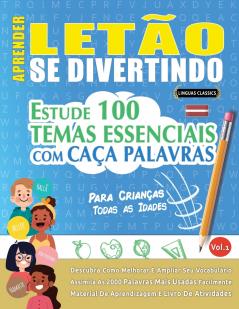 APRENDER LETÃO SE DIVERTINDO! - PARA CRIANÇAS