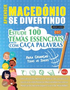 APRENDER MACEDÓNIO SE DIVERTINDO! - PARA CRIANÇAS