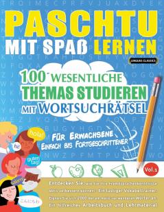 PASCHTU MIT SPAß LERNEN - FÜR ERWACHSENE