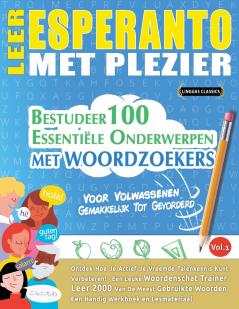 LEER ESPERANTO MET PLEZIER - VOOR VOLWASSENEN