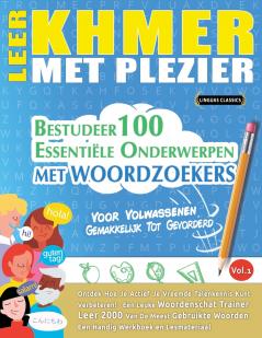 LEER KHMER MET PLEZIER - VOOR VOLWASSENEN