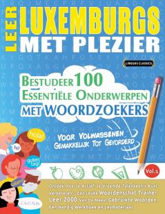 LEER LUXEMBURGS MET PLEZIER - VOOR VOLWASSENEN