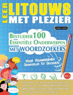 LEER LITOUWS MET PLEZIER - VOOR VOLWASSENEN