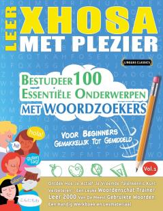LEER XHOSA MET PLEZIER - VOOR BEGINNERS