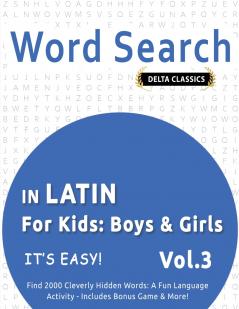 WORD SEARCH IN LATIN FOR KIDS