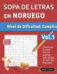 SOPA DE LETRAS EN NORUEGO - NIVEL DE DIFICULTAD