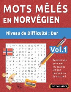 MOTS MÊLÉS EN NORVÉGIEN - NIVEAU DE DIFFICULTÉ
