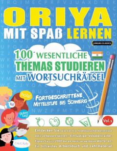 ORIYA MIT SPAß LERNEN - FORTGESCHRITTENE