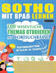 SOTHO MIT SPAß LERNEN - FORTGESCHRITTENE