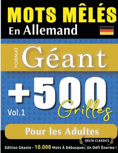 MOTS MÊLÉS EN ALLEMAND FORMAT GÉANT