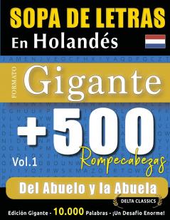 SOPA DE LETRAS EN HOLANDÉS FORMATO GIGANTE