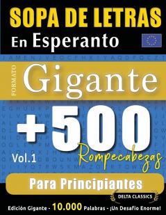 SOPA DE LETRAS EN ESPERANTO FORMATO GIGANTE