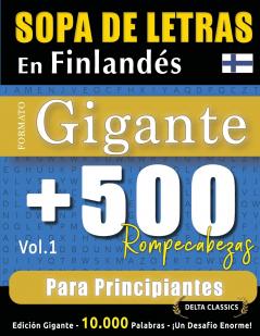SOPA DE LETRAS EN FINLANDÉS FORMATO GIGANTE