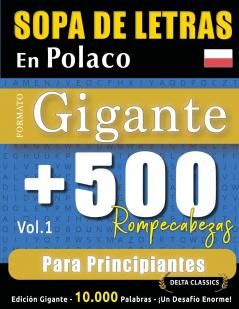 SOPA DE LETRAS EN POLACO FORMATO GIGANTE
