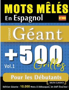 MOTS MÊLÉS EN ESPAGNOL FORMAT GÉANT
