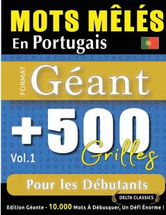 MOTS MÊLÉS EN PORTUGAIS FORMAT GÉANT