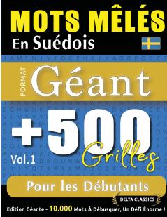 MOTS MÊLÉS EN SUÉDOIS FORMAT GÉANT