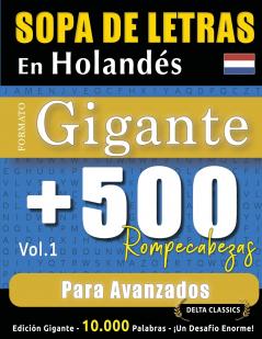 SOPA DE LETRAS EN HOLANDÉS FORMATO GIGANTE
