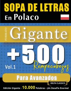 SOPA DE LETRAS EN POLACO FORMATO GIGANTE
