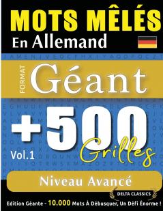 MOTS MÊLÉS EN ALLEMAND FORMAT GÉANT