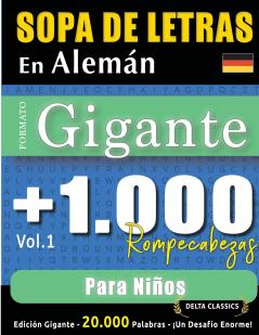 SOPA DE LETRAS EN ALEMÁN FORMATO GIGANTE