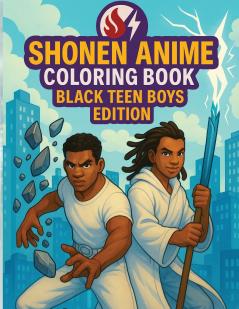 Shonen Anime Coloring Book