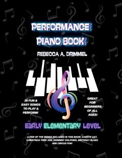 Performance piano book