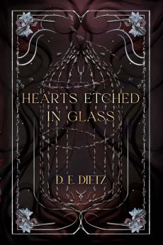Hearts Etched in Glass