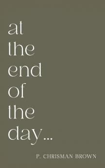 at the end of the day
