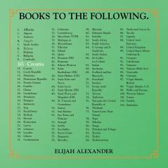 BOOKS TO THE FOLLOWING.