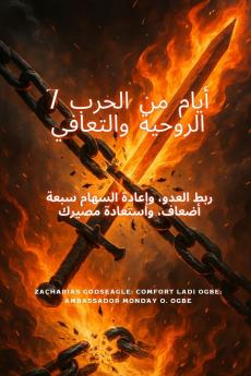 7 أيام من الحرب الروحية والتعافي ربط العدو، وإعادة السهام سبعة أضعاف، واستعادة مصيرك بواسطة  زكريا غودسيجل ; السفير مونداي أو. أوغبي ؛ كومفورت لادي أوغبي