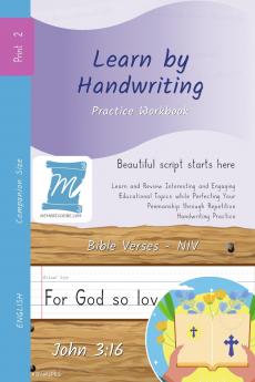 Handwriting Practice Workbook - Bible Verses - John 3