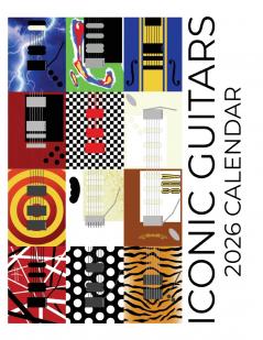 Iconic Guitars 2026 Calendar