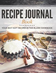 Recipe Journal Book
