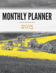 Monthly Planner 2015