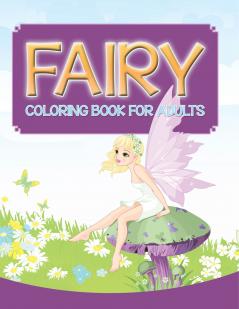 Fairy Coloring Book For Adults